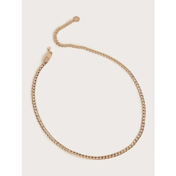 Plus Size Gold Tone Chain Belt - Picture 4 of 7